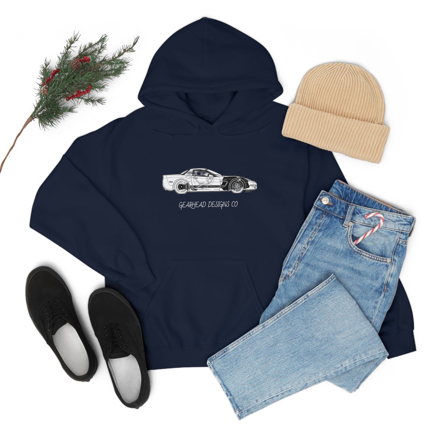 Chevrolet Corvette Z06 Hooded Sweatshirt