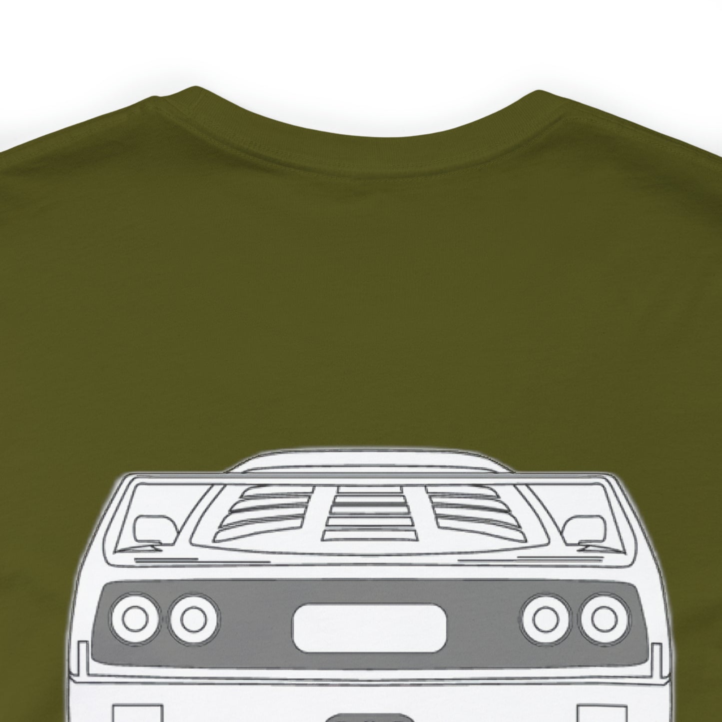 Ferrari F40 Front and Rear Bella+Canvas Tee