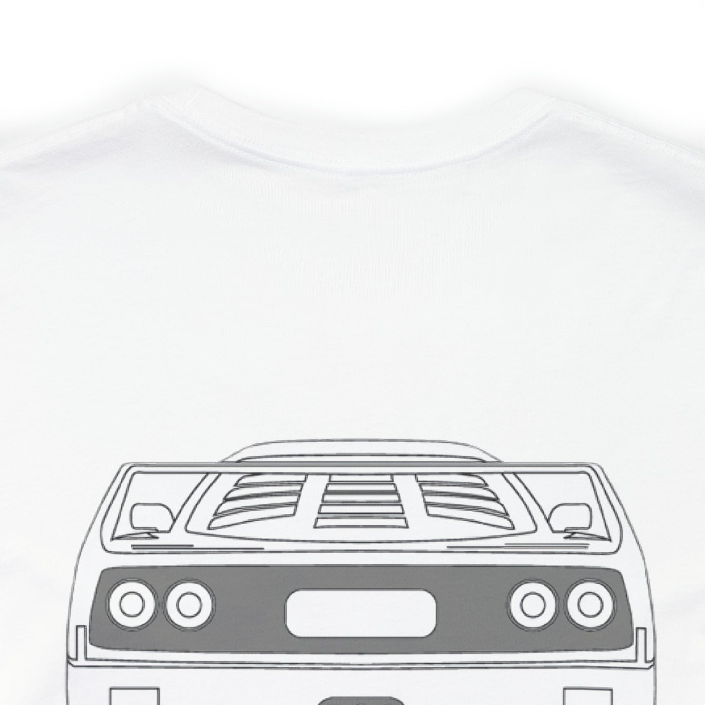 Ferrari F40 Front and Rear Bella+Canvas Tee