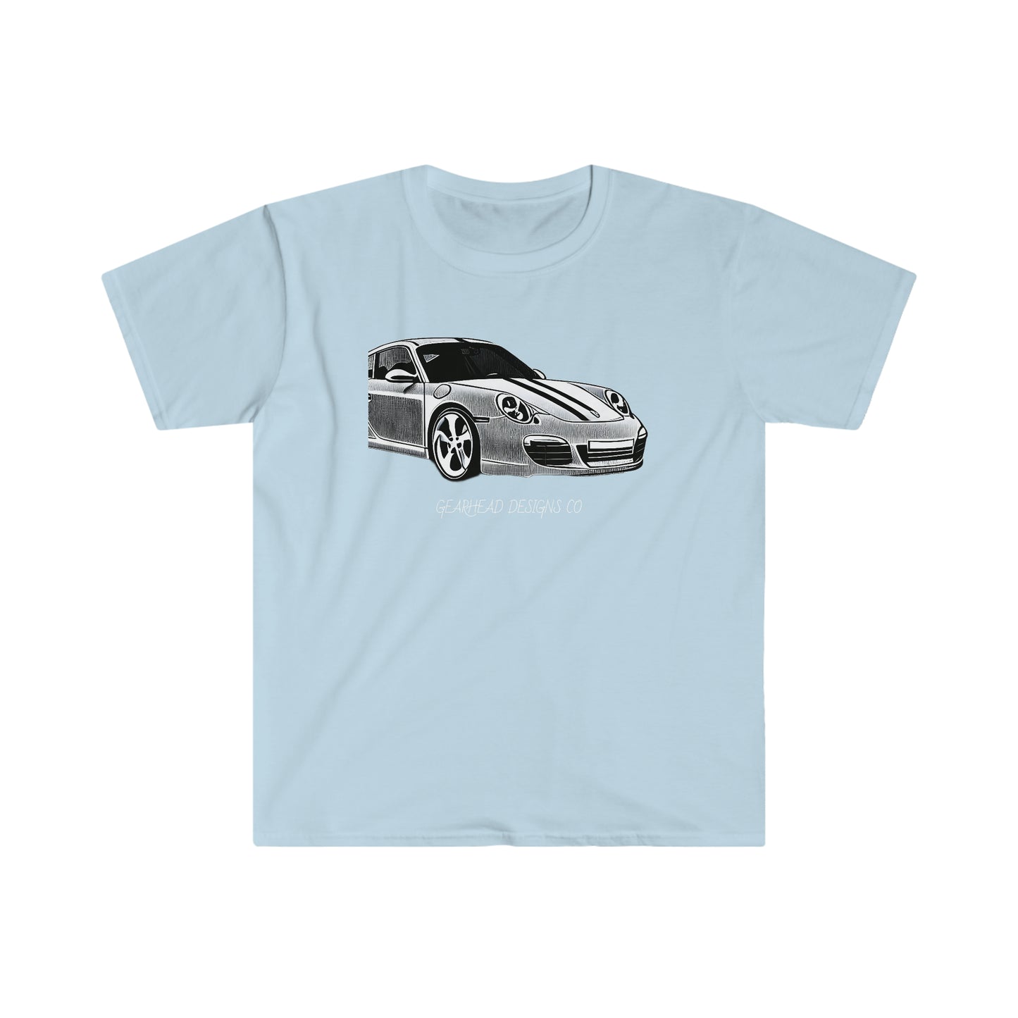 Porsche 911 Front Illustration SofTee