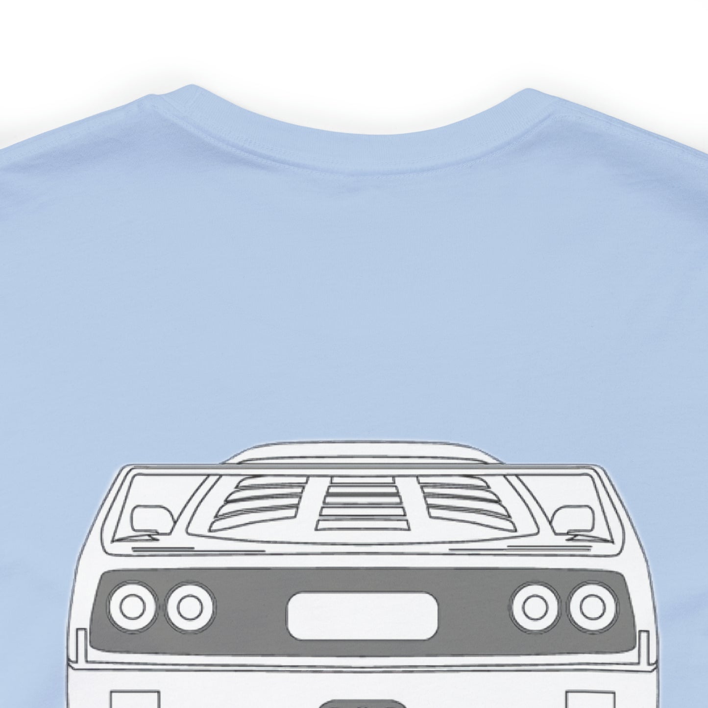 Ferrari F40 Front and Rear Bella+Canvas Tee